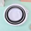 Practical Collapsible Bucket Plastic Home Car Wash Portable Small Bath Art Storage Water Station Wagon Fishing Outdoors