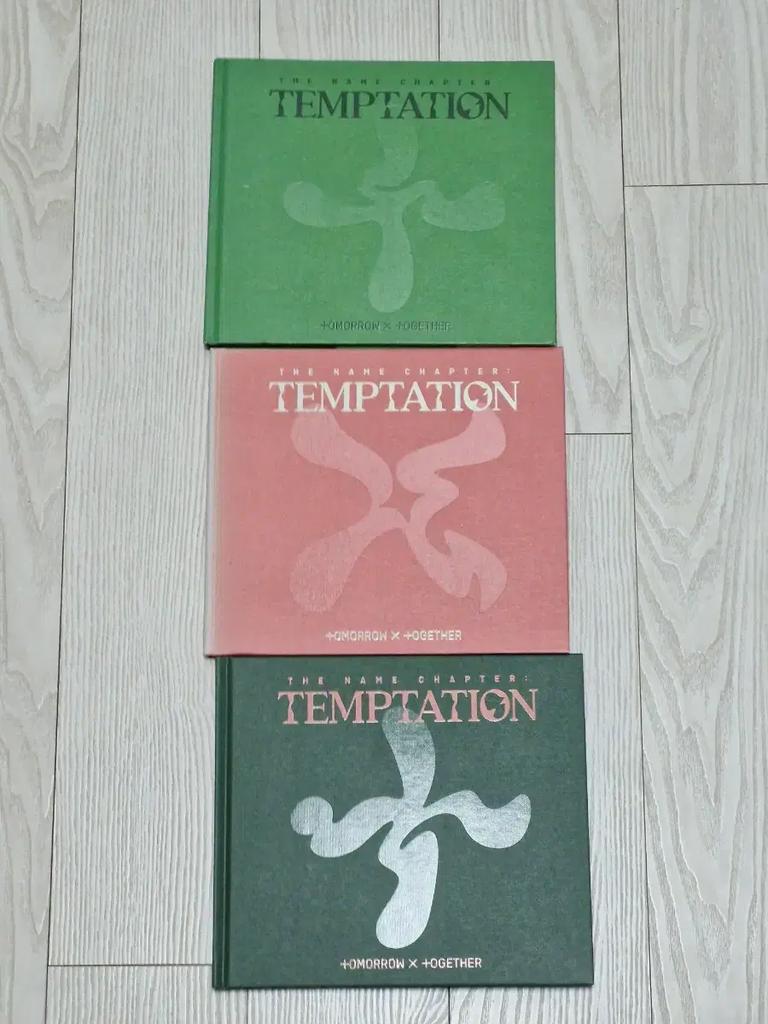 TOMORROW X TOGETHER Temptation Album Full Set Used