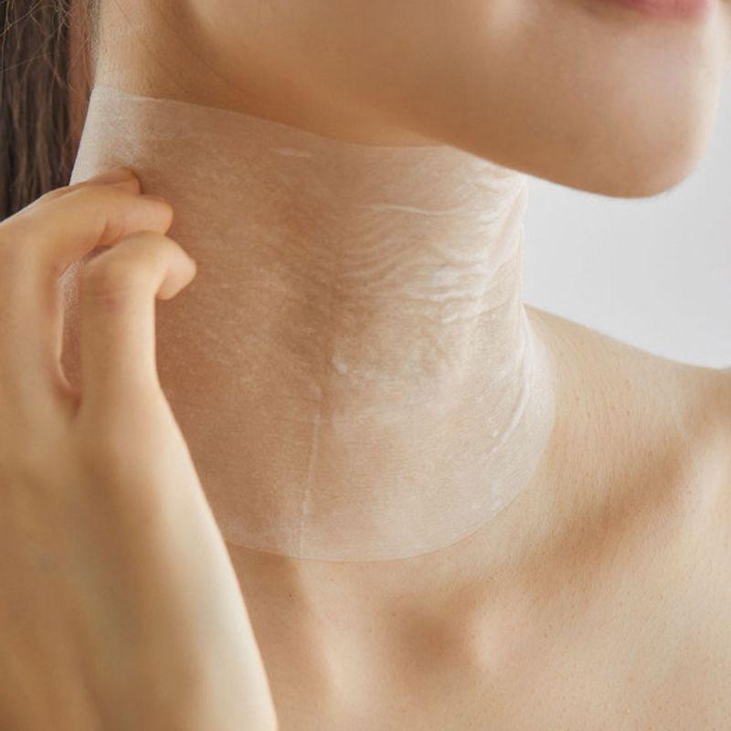 Bella Contour Патч от морщин на шее Коллагеновая маска для шеи 4 набора (20 листов), V-line Патч 1 шт., Крем от морщин на шее 2 шт.