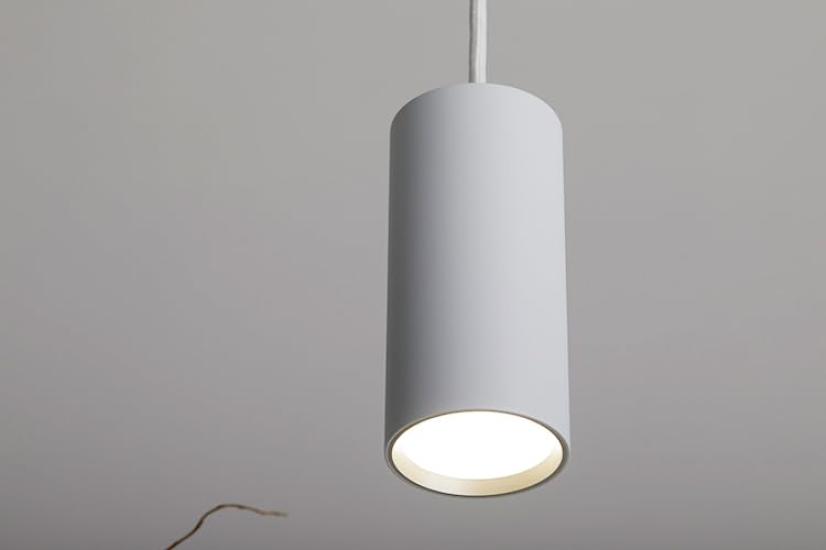 Artwork Studio Grid Plus Pendant Light, Spotlight, 100W Equivalent LED, Long Life, Two-Level Color Tone, Adjustable Length, Compact, White +