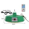 220V Intelligent Heating Lamp with Temperature Control Remote for Poultry Brooding Chicken Pets Farm Incubator