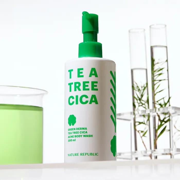 Greenderma Tea Tree Cica Acne Body Wash 300ml