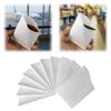 500Pcs Envelope Style Disposable Paper Cups Dustproof Paper Cup Storage Rack Cold Drinks Cup  Milk