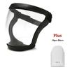 Máscara de proteção de trabalho protetor facial completo escudo protetor facial transparente tela protetora rosto acessórios de cozinha gadgets