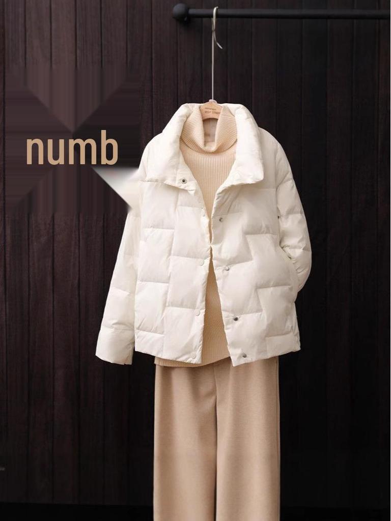 Women's Lightweight Ultra-Light Down Jacket - Short, Plus Size, Casual Trendy Outerwear for Autumn and Winter