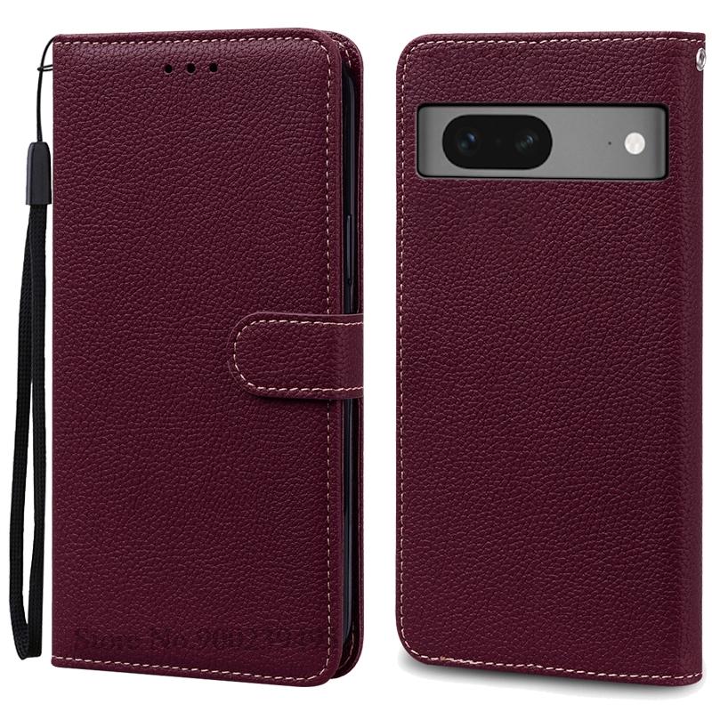 Pixel 7/7Pro/7A Case For Google Pixel 7 Pro Case Wallet Leather Flip Cover For Google Pixel 7A Case Book Cover Wallet Fundas