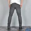 VOLERO+Motorcycle Four Anti Fall Riding Pants Breathable High Waist Motorcycle Cargo Pants Retro Grey Anti Fall Pants