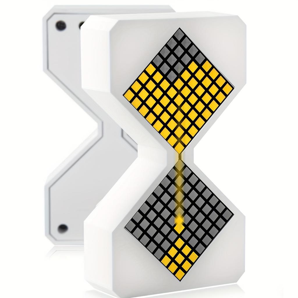 1-30 Min LED Elektronisk Timglas Lysande Timglas Gravitationsinduktionstimer Sandklocka Cyberstil Heminredning Dekompressionsleksaker