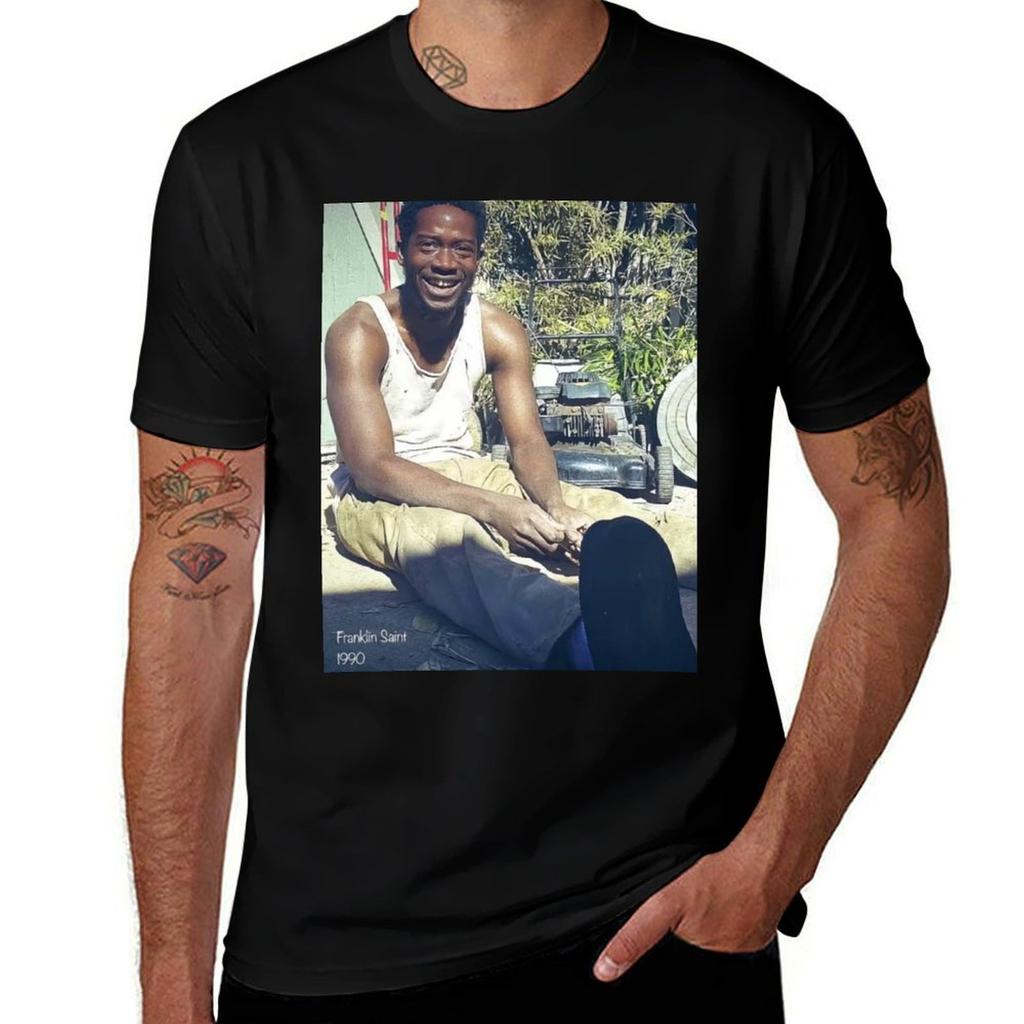 Poor Franklin Saint 1990 Tshirt T Shirts For Unisex Slim Fit Tshirt