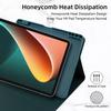 Leather Case for Xiaomi Pad 6 5 Pro with Bluetooth Keyboard Mouse Holder Pen Slot Redmi Pad SE 11 Inch