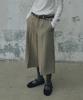FROMWHERE Twill Bermuda Pants_Beige