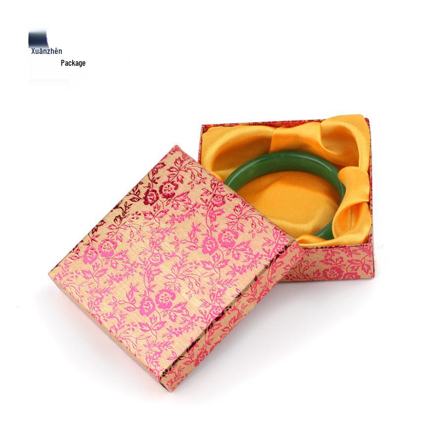 Pearlescent Bow Bracelet Gift Box: Elegant Jewelry Storage