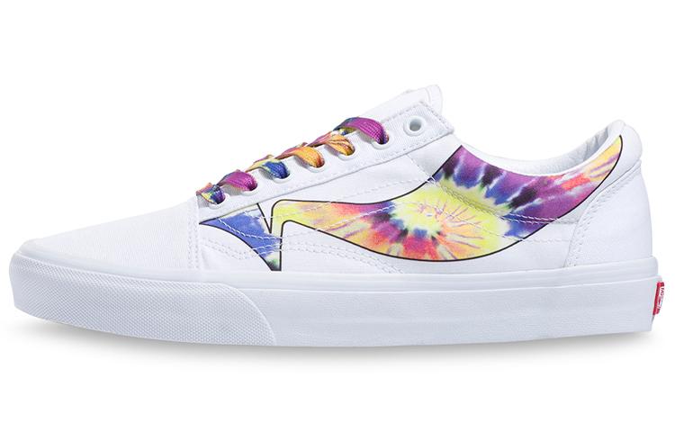 Vans Old Skool Белый Тай-дай Унисекс  Белый  VN0A4U3B21R 35