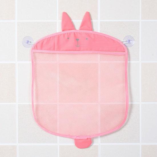 Baby Bath Mesh Toy Storage Bag - Hanging Basket Organizer for Bathroom