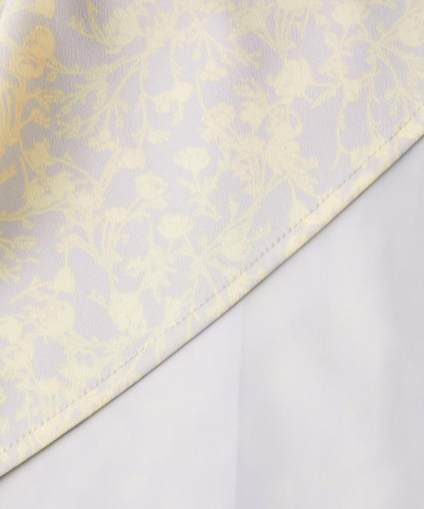 ROPE PICNIC Flower Print Ruffle Coordinate GDE14120 Cream Sub Women's Dress/Link (84)