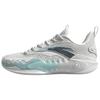 Shock Wave 5 Cushioning, Wear Resistant Low Top Basketball Shoes Men's White 112621626-1