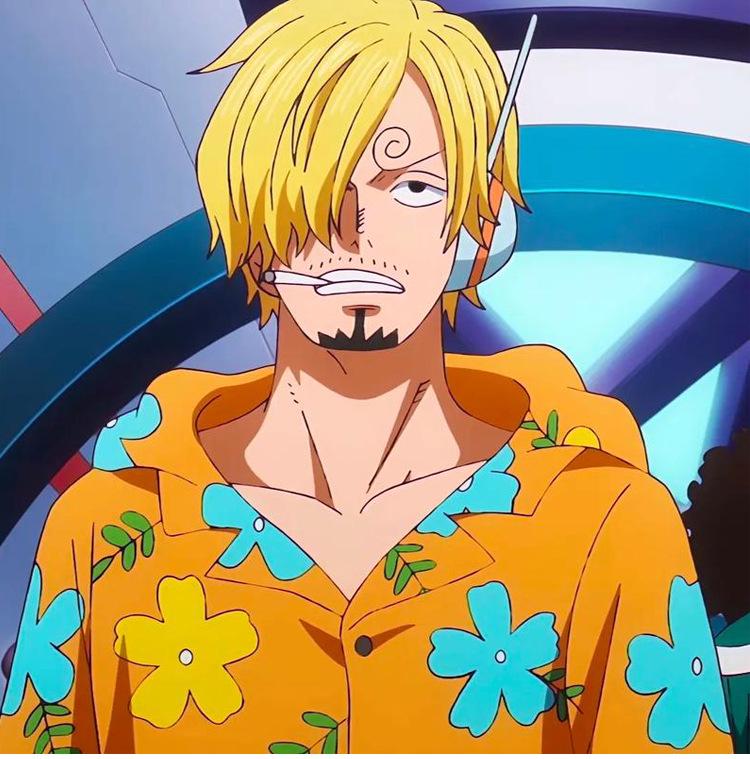 Рубашка с короткими рукавами для косплея «Egghead Island Sanji» в стиле аниме One Piece