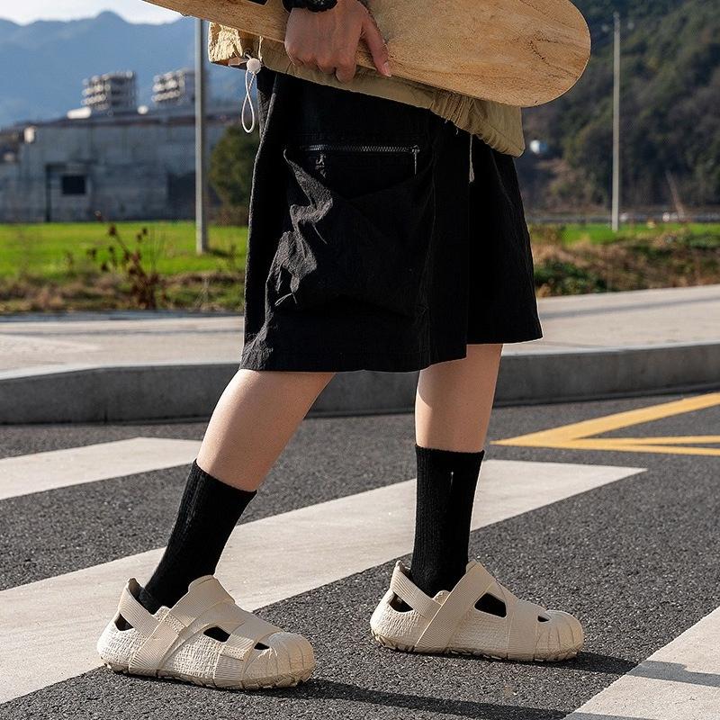 Women's Shoes, Thick-soled, Large-sized Flip-flops, Anti-slip Sports Beach Sandals