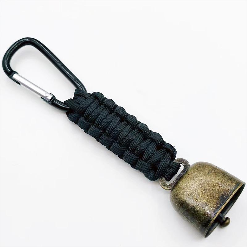 1PC Metal Bear Bell Camping Easy-Hang Rope Design Durable Multiple Options Available
