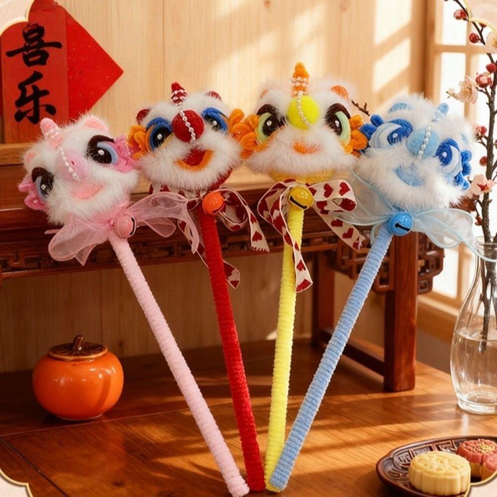 Decoration Handheld Lion Lantern Traditional New Year Lantern Ornaments  Photo Props