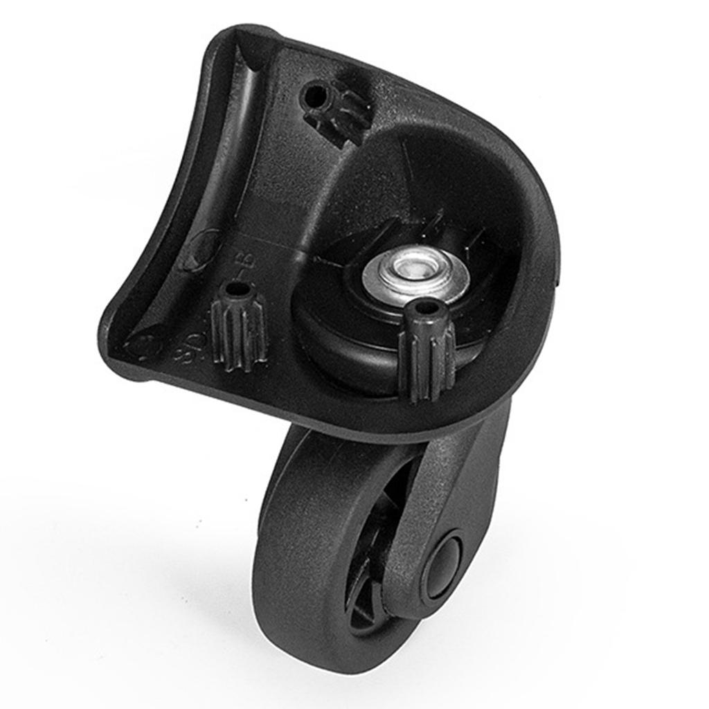 4pcs Practical Suitcase Wheels Replacement Set Easy to Install Luggage Wheels 360 Degree Rotation For Frequent Traveler