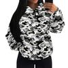 European & American Multi-color Camouflage Hoodie with Patch Pockets (H10552)
