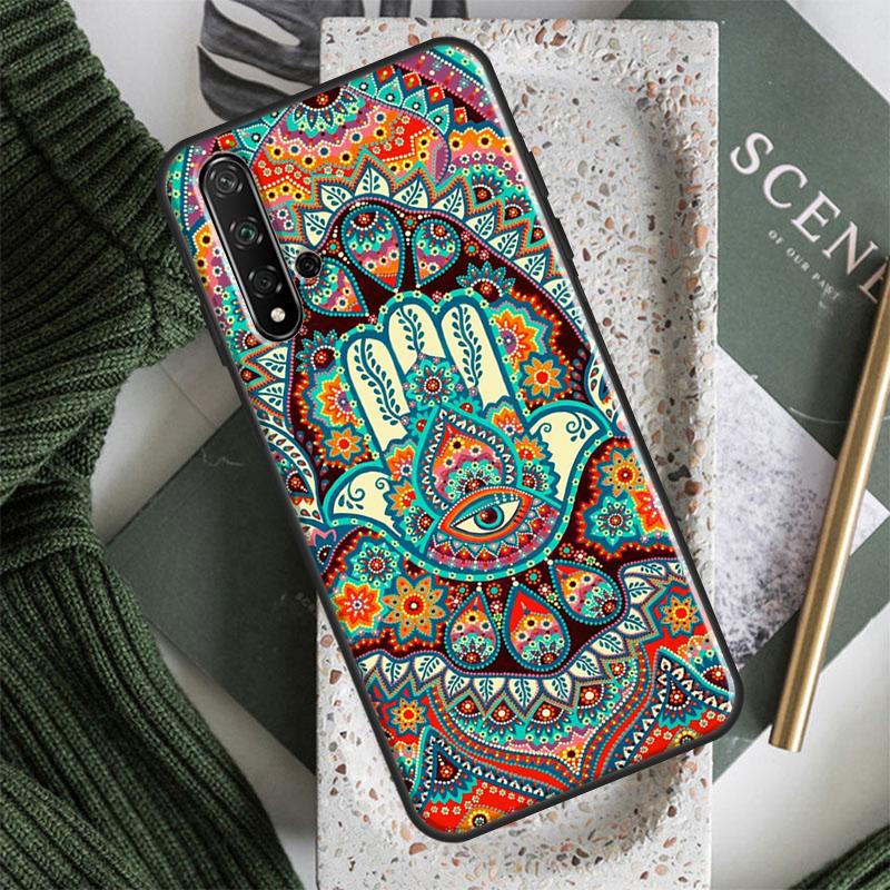 Hamsa Hand Of Fatima Art For Huawei Nova 10 9 SE 5T 12s 12i 11i Y91 Y90 Y60 Y70 Y72 Y61 P60 Pro P20 P40 P30 Lite Case
