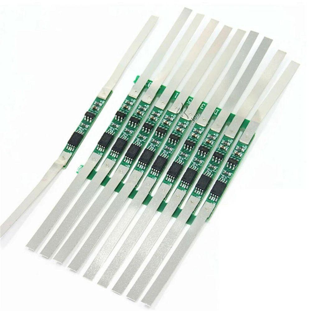 

PCB Board Overcharge Module BMS Protection 18650 Board Voltage Detection Circuit Protection Board 10Pcs
