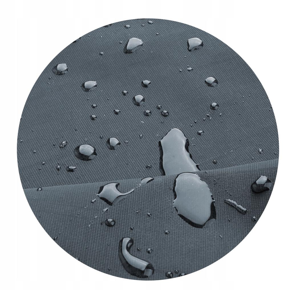 Garden umbrella cover 192 x 44 x 192 cm black