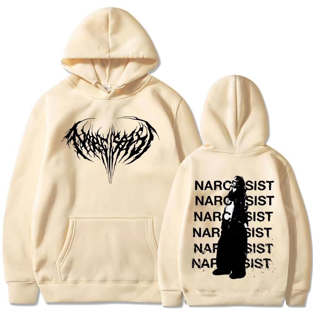 Rapper Playboi Carti Hoodies Opium Ken Carson Narcissist Gothic Hip Hop Langarm Sweatshirts Herren Damen Freizeit Pullover