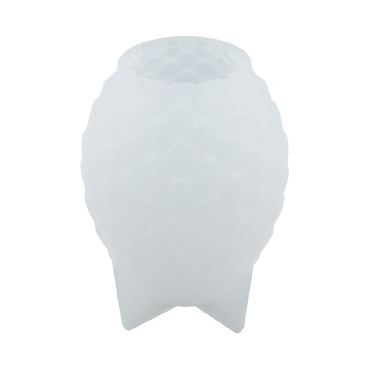 Dragon Egg Resin Silicone Mold with USB Powered Wooden Lighting Base Stand