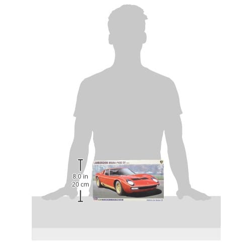 Hasegawa 1/24 Lamborghini Miura SV Plastic Model Kit HC13