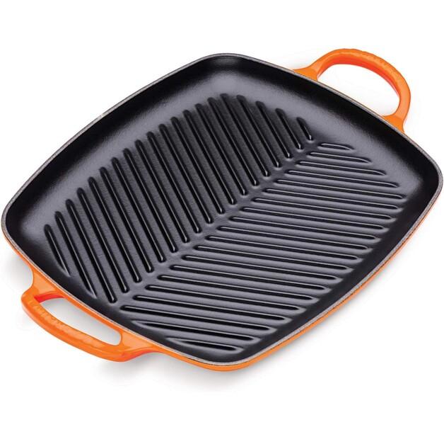 

Сковорода-гриль Le Creuset Signature из чугуна, овальная, 30x27 см, красная (20201300900422)