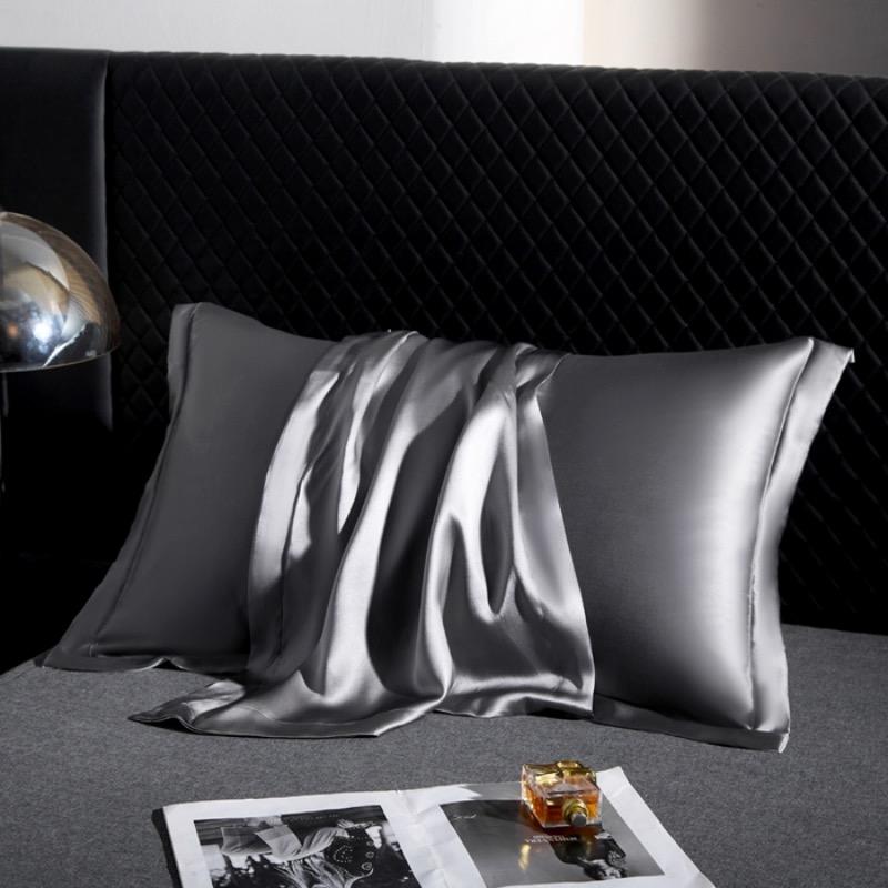 100% Maulbeerseide Luxus Natürliche Schwere Reine Seide Kissenbezug Sommer Kühle Seide Kühlendes Kissenhandtuch Kissenbezug Einzel Doppel