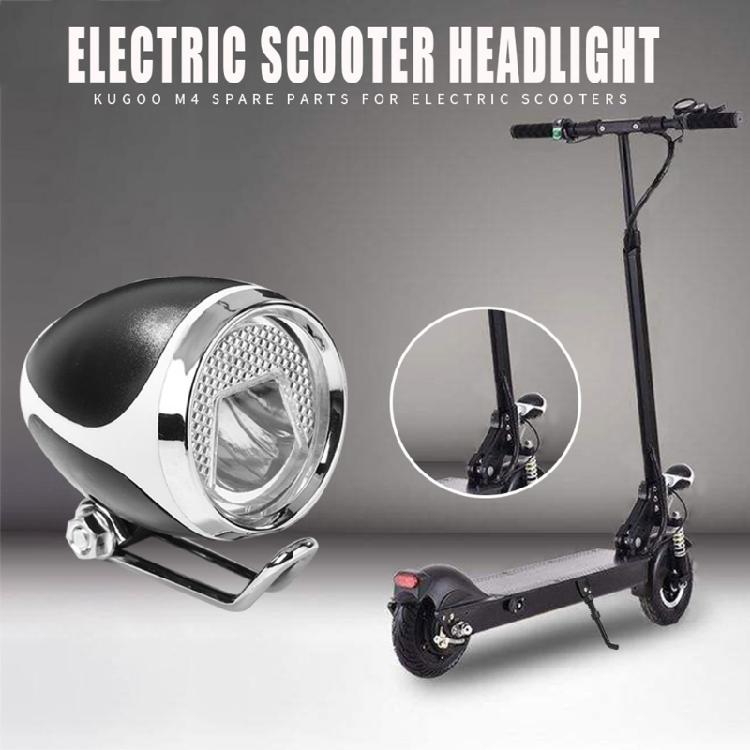10 Zoll Scheinwerferlampe E-Scooter Frontlicht Passend für Kugoo M4 Kickroller Teile