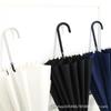 Long-Handled Umbrella with Hook Handle, 16 Ribs, Automatic, Wind-Resistant, Double-Person, Curved Handle, Large Umbrella, High Aesthetic Value