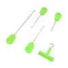 Carp Fishing Stainless Boilie Needle Scissor Set Drill Needle Knot Tyer Bait Drill Stringer Needle Tool Accessories