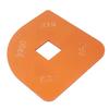 Rounded Corner Locator R15 R30 R60 R200 Radius Template Jig for Cabinet Closet Cutting Woodworking
