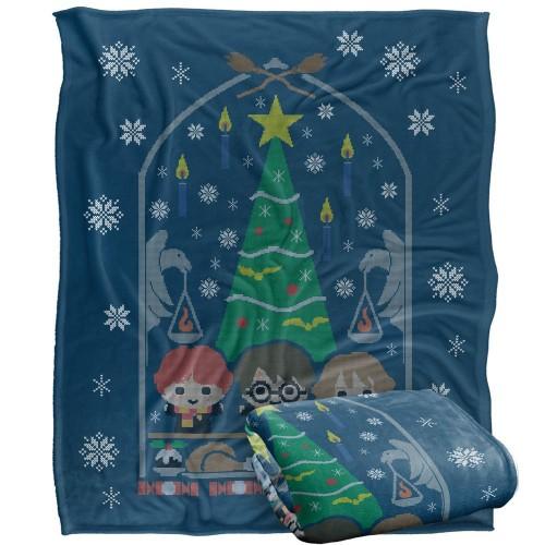 Harry Potter Chibi Christmas Blanket