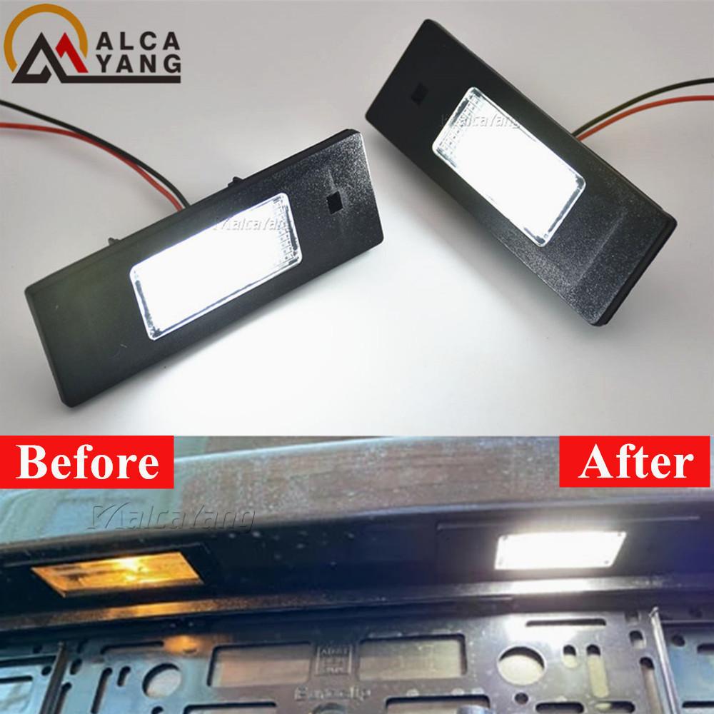 

2PCS Car Led Number License Plate Light for BMW Mini Cooper S Clubman R55 Works Countryman R60 Paceman R61 Kit Canbus Error Free