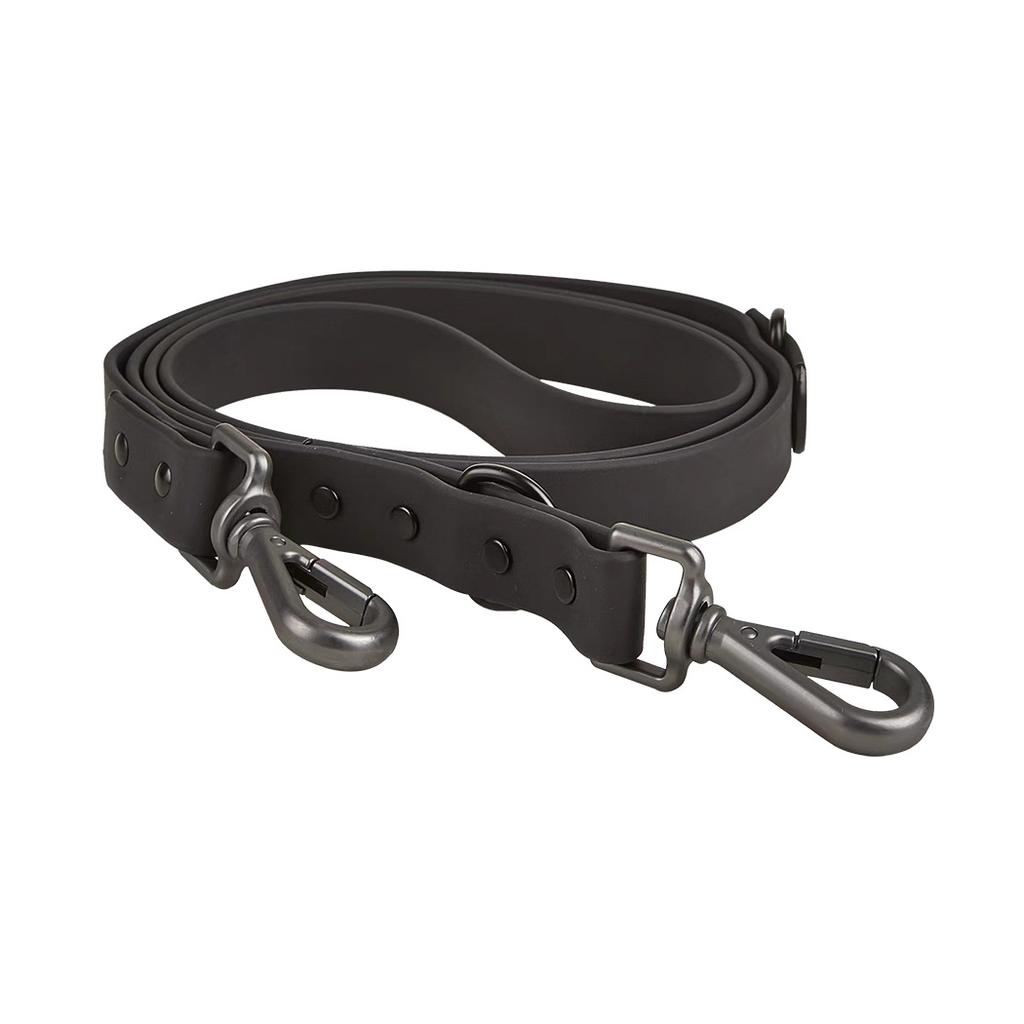 PVC Dog Leash Set 2 Hooks With Dispenser Waterproof Hands Free Dog Rope Strap Soft Adjustable Dog Vest Collar Matching Leashes