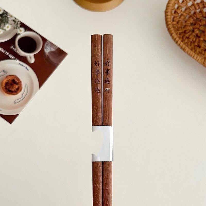 LISM Red Sandalwood Auspicious Chopsticks Set