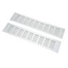 2 Pcs Set Aluminium Alloy Ventilation Grille Multiple Sizes Vent Plate  Closet Ventilation