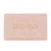 MIUMIU Excellent condition 5NE841 Pile material terry cloth mini bag canvas staple one-shoulder bag Handbag Pink / GD HardwareUsed