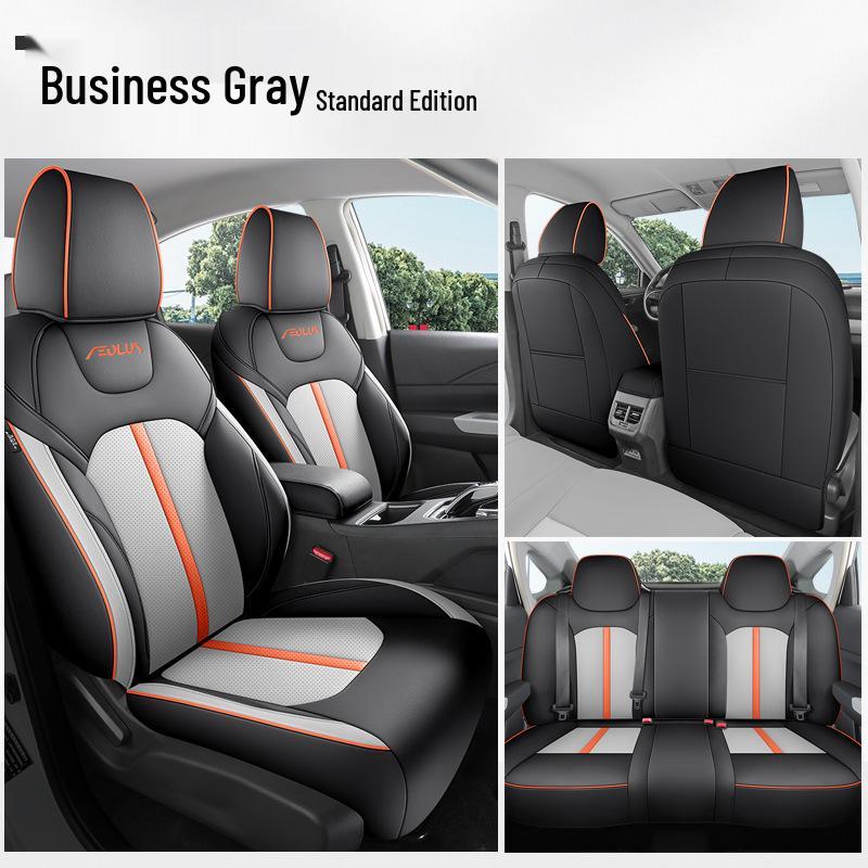 Universal Leather Seat Covers for Dongfeng Fengshen E70 - All-Season, Full Enclosure