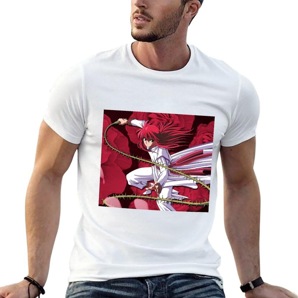 Kurama T-Shirt t shirt for man t shirts cotton 100% funny t shirts cotton T-shirt