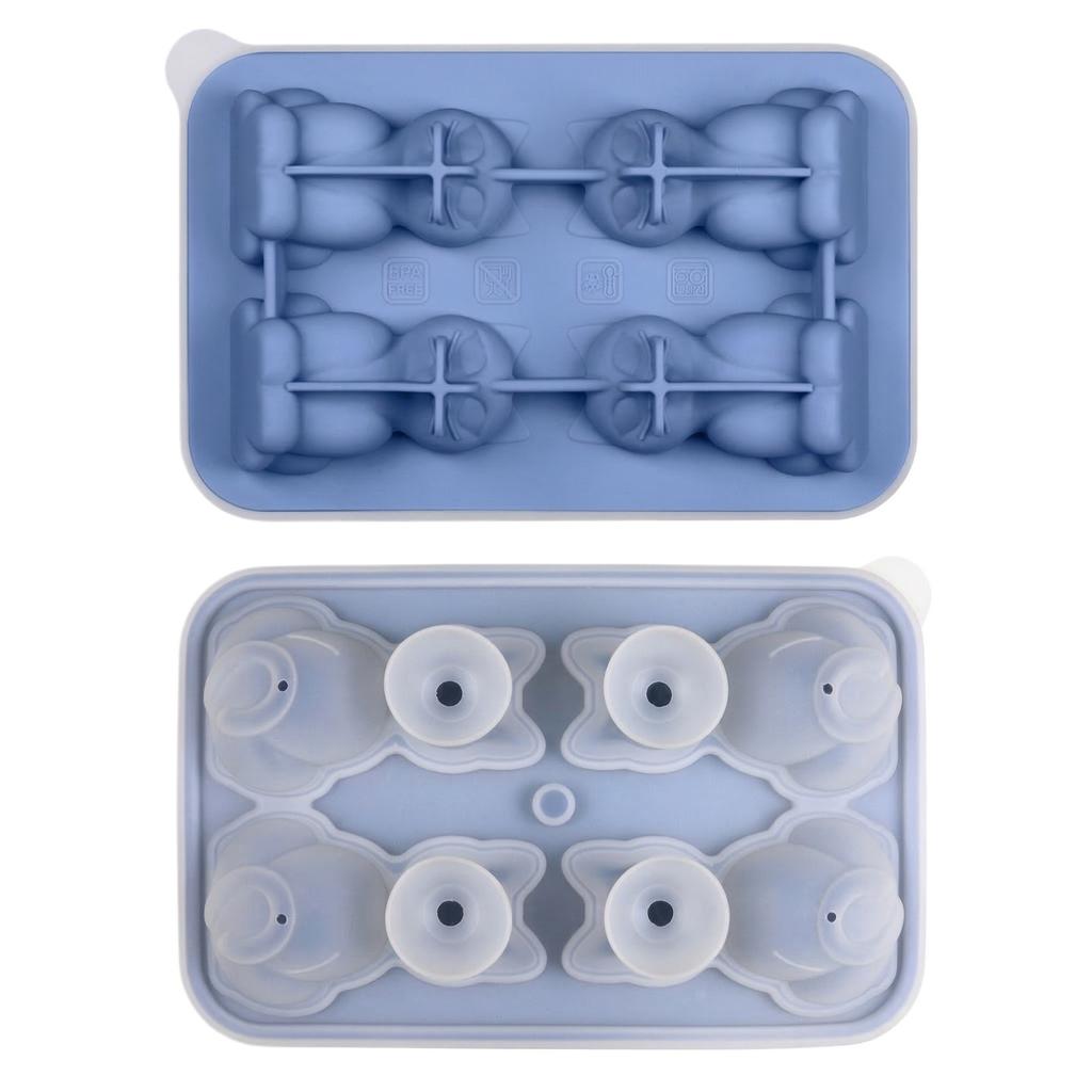 Silicone Tray Animal-Shaped Food-Grade Ice Mold DIY Creative Mold Little Ice Tray