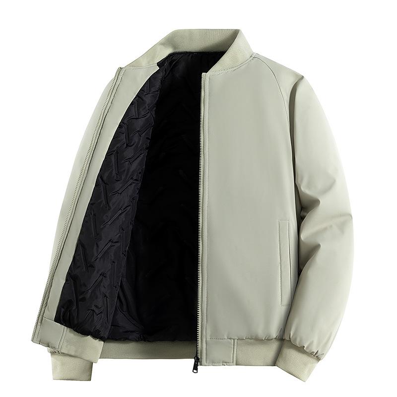 

Men s New Autumn Winter Korean Style Trendy Short Thickened Down Coat Casual Parkas 8XL зелений