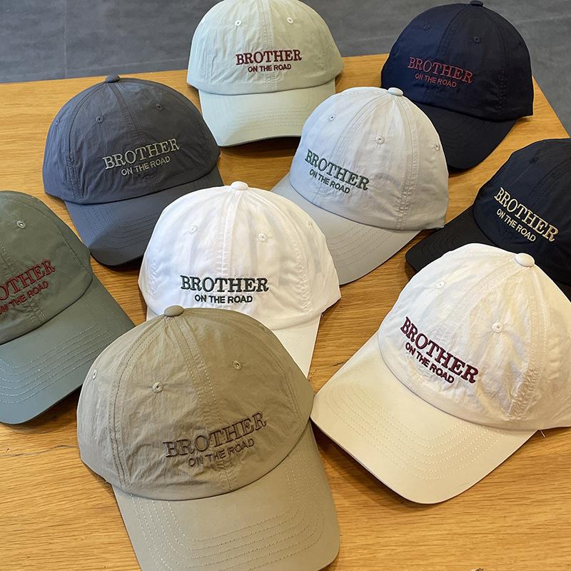 New Spring and Summer Couple Outdoor Sports Running Baseball Cap Men's Quick-drying Breathable Baseball Cap Women's Camping Spring Outing Class Cap