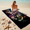 Resident Evil game, Umbrella Corporation, soft beach towel, outdoor camping vacation swimming beach towel, outdoor absorbent bath towel, Q5